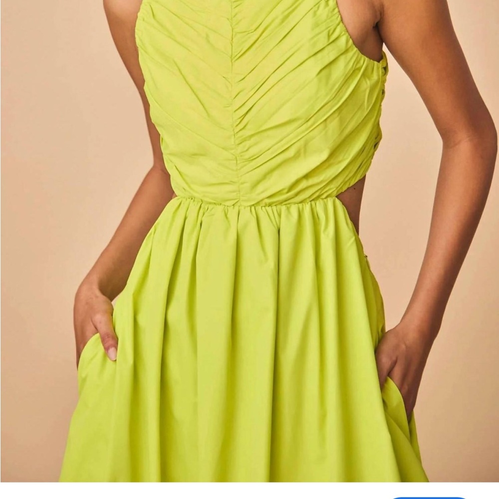 Hunter Bell Kathleen Dress in Yellow